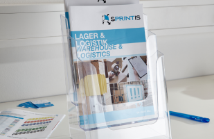 Porte-brochures de table