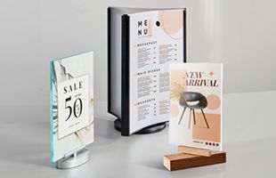 Présentoir de table