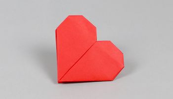 Herz aus Papier