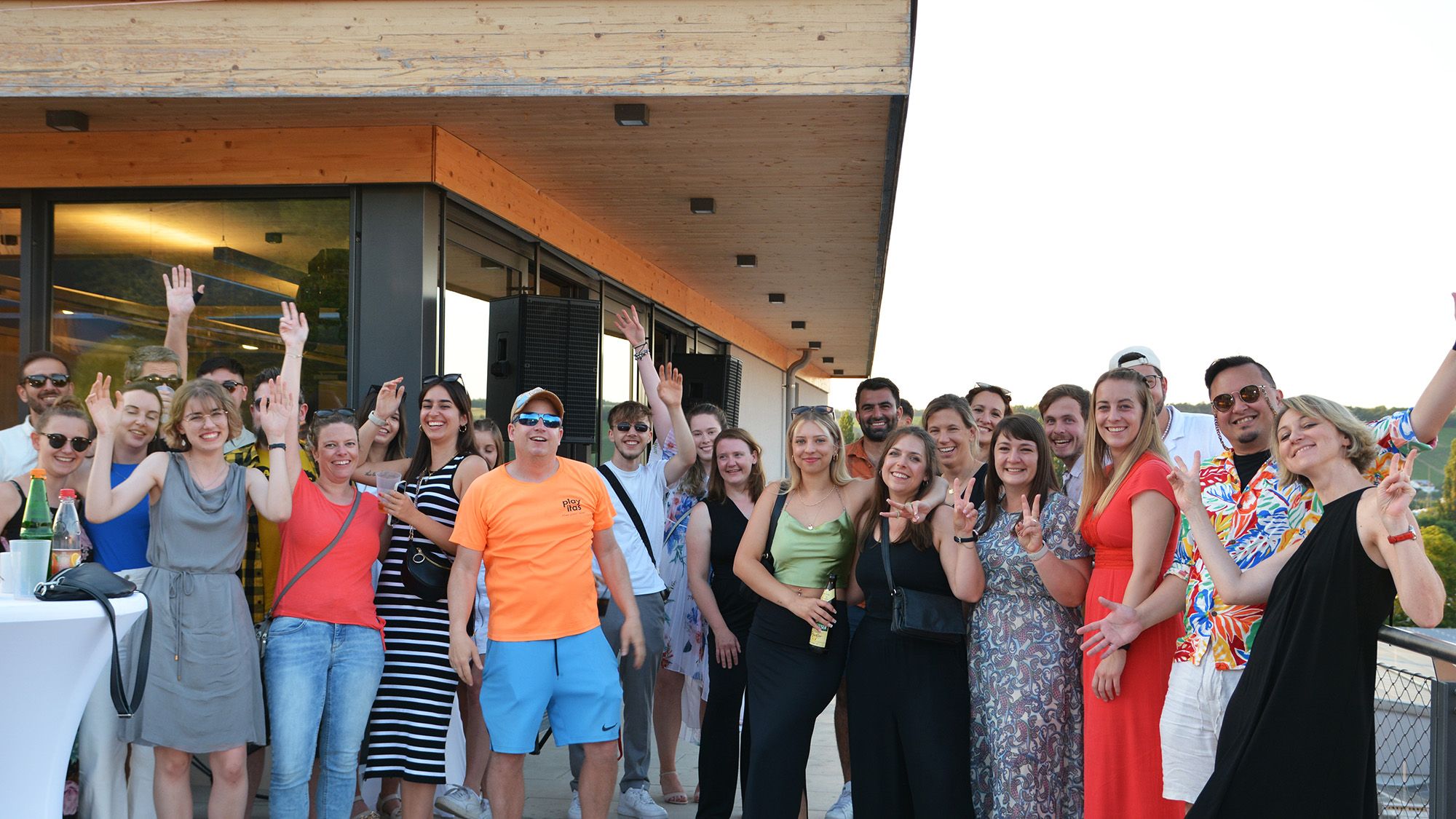 Sommerfest auf dem SPRINTIS Firmengelände