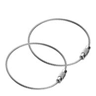 Porte-clés avec fermoir à vis