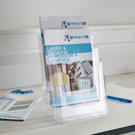 Porte-brochures de table