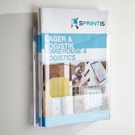 Porte-brochure mural