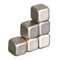 Aimants en forme de cube