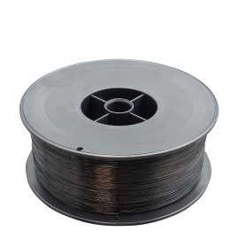 Fil de fer à relier, type 25, 0,55 mm, rond, noir (bobine de 2 kg) 