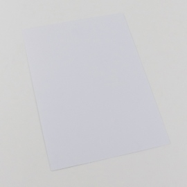 Couverture de reliure A5, carton bristol, blanc 