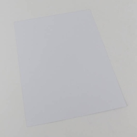 Dos carton A4, Amber Graphic, blanc mat 