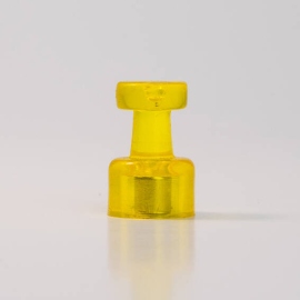 Pin magnétique, ø = 10 mm, par lot de 10 unités jaune