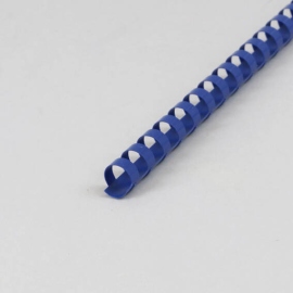 Plastikbinderücken A4, rund 14 mm | blau