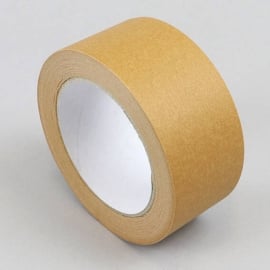Ruban adhésif d’emballage en papier, largeur 50 mm, marron (rouleau de 50 m) 