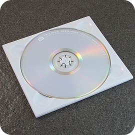 CD-Tray, Digitray Audio, weiß 