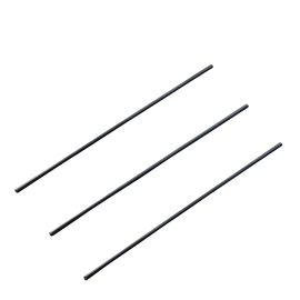 Tiges droites pour suspension de calendrier, longueur 88 mm, noir 