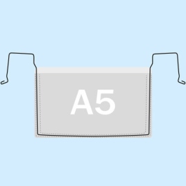 Pochettes à fil de suspension pour A5, ouverture sur le grand côté 