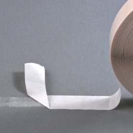 Doppelseitiges Papiervlies-Klebeband mit Fingerlift, stark/stark 10 mm | 50 m