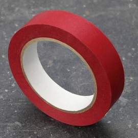 Best Price Fälzelband, Spezialpapier, Leinenstruktur rot | 25 mm