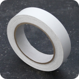 Ruban de reliure Best Price, papier spécial, structure lin blanc | 50 mm