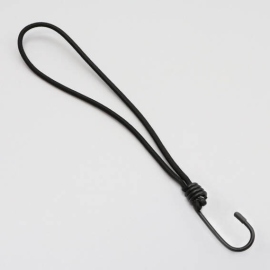 Tendeur élastique avec crochet métallique, 250 mm, noir 