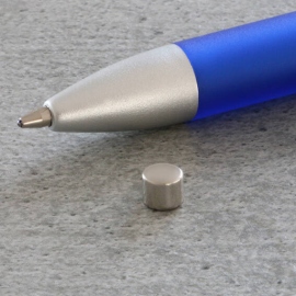 Scheibenmagnete aus Neodym, 5 mm x 4 mm, N35 