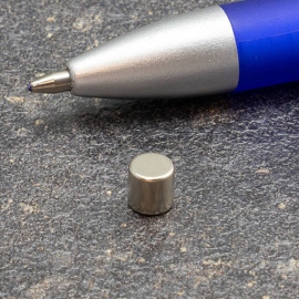Scheibenmagnete aus Neodym, 5 mm x 5 mm, N45 