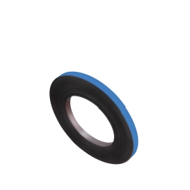 Ruban magnétique coloré, anisotrope (rouleau de 10 m) 10 mm | bleu