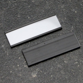 Etikettenhalter, C-Profil, magnetisch 20 x 60 mm | nein