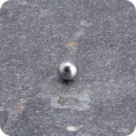 Aimant néodyme en forme de boule 5 mm | argent