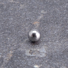 Aimant néodyme en forme de boule 6 mm | chrome