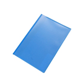 Pochettes magnétiques pour format A6, avec 1 bande magnétique, ouverture sur le grand côté, PP, bleu 