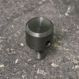 Outil à riveter, poinçon supérieur, pour poinçons partie supérieure de rivets creux doubles avec tête de 9 mm de diamètre 