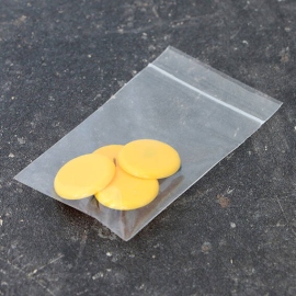 Plakatpieker, 30 mm, gelb, 4 Stück im Beutel  