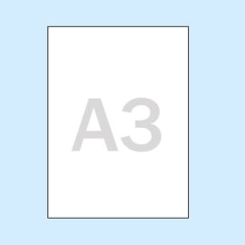 Pochettes rectangulaires pour format A3, ouverture petit côté 