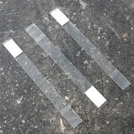 Stop-rayon twister, plastique, 150 mm, s'enlève sans laisser de traces, permanent 