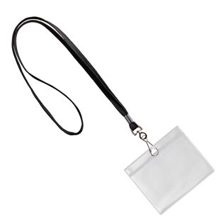 Porte-badge avec cordon 
