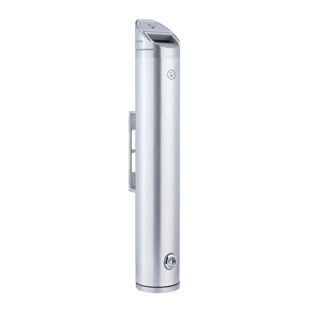 Cendrier mural PARIS, acier inoxydable, argent 