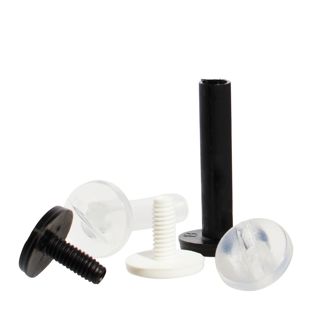 Vis de reliure en plastique, filetage M4 