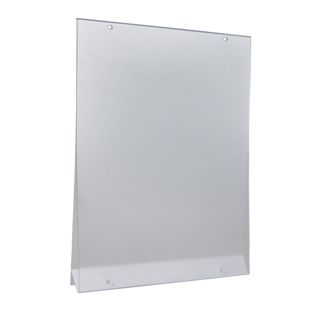 Plakattaschen, Hart-PVC, mit 4 Rundlöchern A4  | Hochformat 