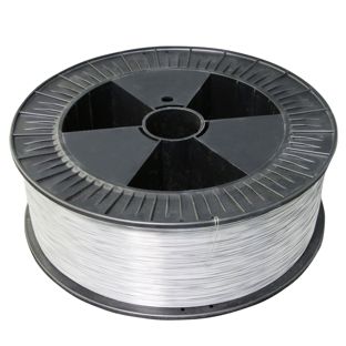Heftdraht aus Eisen Spule mit ca. 15 kg | silber | No. 24 - ⌀ 0,60 mm