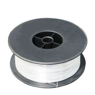Heftdraht aus Eisen Spule mit ca. 2 kg | silber | No. 24 - ⌀ 0,60 mm