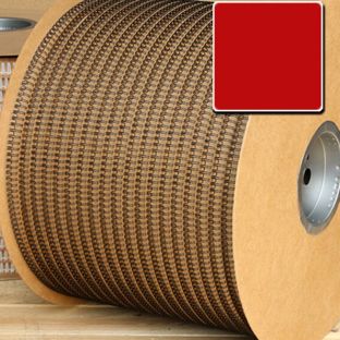 Drahtbinderücken-Spule 3:1 rot | 6,9 mm (1/4")