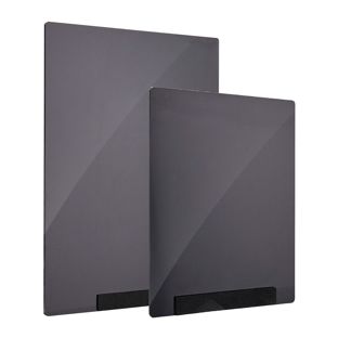 Plaque acrylique pour système de connexion variable MODUL, ardoise noire, PMMA 