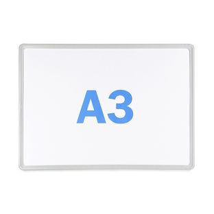 Plakatrahmen, Kunststoff grau | A3