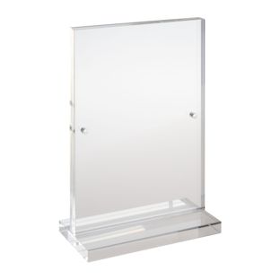 magnetischer T-Aufsteller A6 - 105 x 148 mm  | Hochformat 
