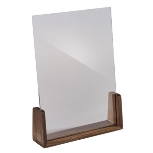 Porte-menu bois LignoLine portrait | A4 | null
