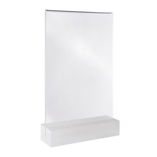 Présentoir de table MODUL, pochette en acrylique avec socle en acrylique transparent | A4 | null