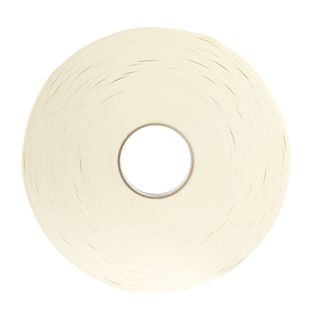 Ruban adhésif mousse en PE double face, blanc, épaisseur 1 mm, fort adhésif, EL100 25 mm