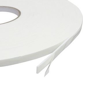 Ruban adhésif mousse en PE double face, blanc, épaisseur 2 mm, fort adhésif, EL200 9 mm