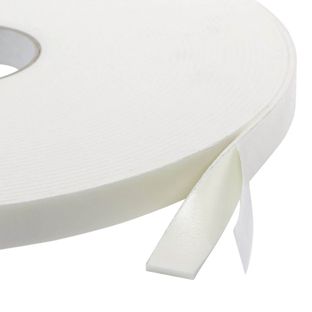 Ruban adhésif mousse en PE double face, blanc, épaisseur 3 mm, fort adhésif, EL300 19 mm