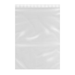 Druckverschlussbeutel, PE-Folie 250 x 350 mm | 50 µm
