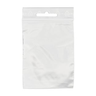 Sachets à fermeture pression, avec trou euro, film PE 50 µm | 120 x 170 mm 