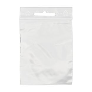 Sachets à fermeture pression, avec trou euro, film PE 50 µm | 160 x 220 mm 
